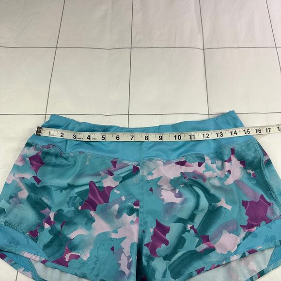 Rabbit Running Shorts Womens Small Blue Catch Me If You Can 2.5" Athletic Sport - Picture 8 of 12